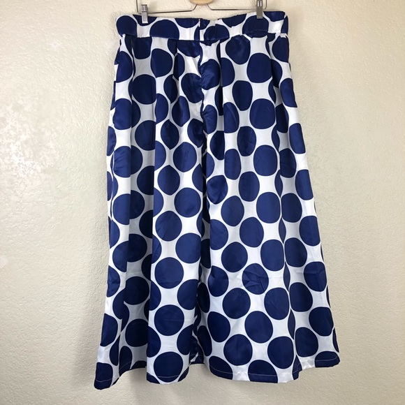 Persun Blue & White Maxi Skirt - Picture 3 of 6
